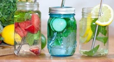 7 օրվա խմելու դիետայի ընտրանքային մենյու