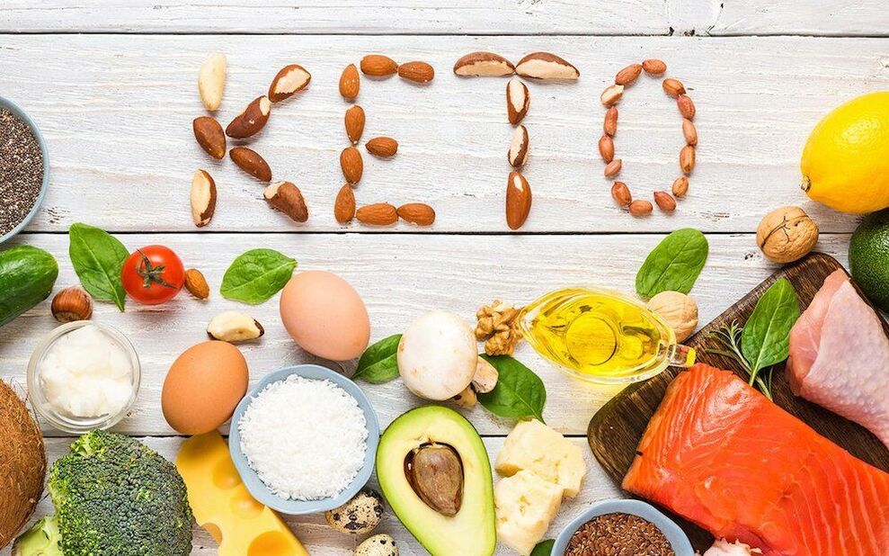 keto դիետիկ սնունդ